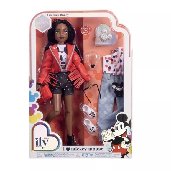 Disney 100 Years Of Wonder Ily 4ever Inspired By Mickey DOLL - Picture 1 of 12